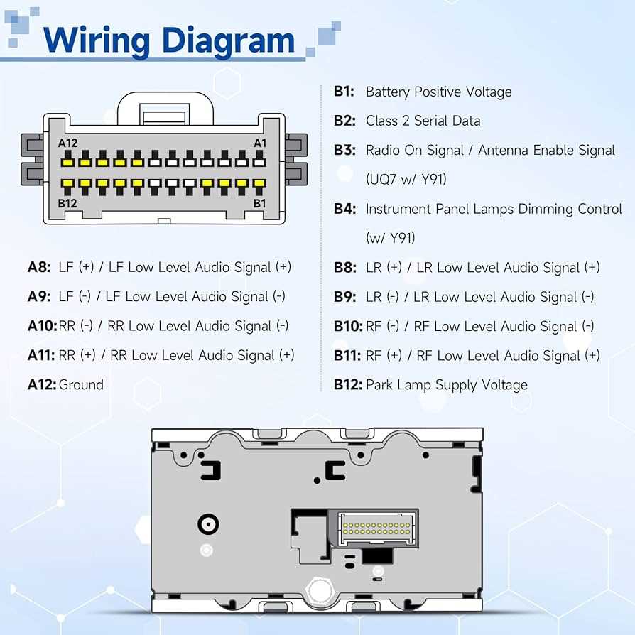 01 silverado radio wiring diagram