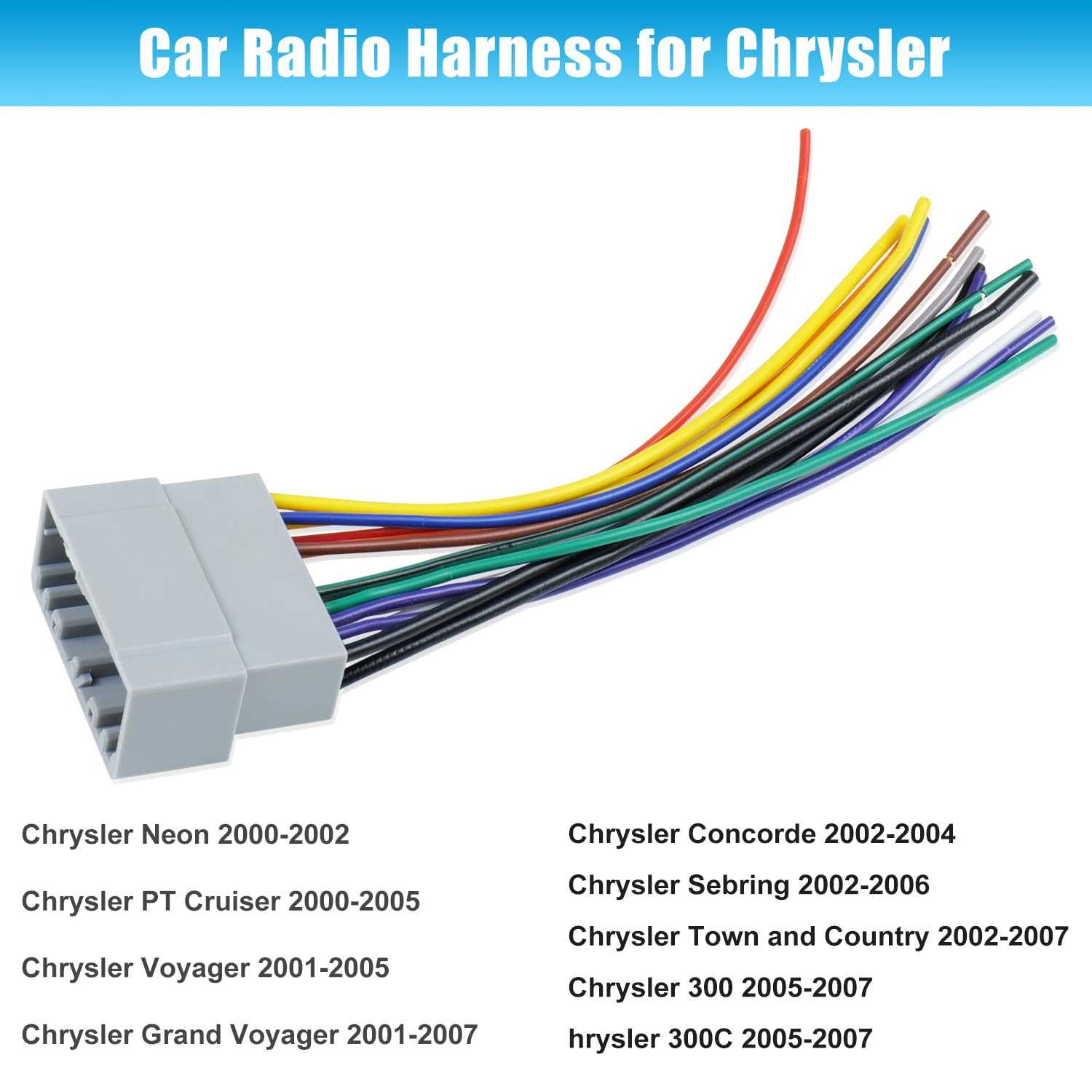 05 chrysler 300 radio wiring diagram