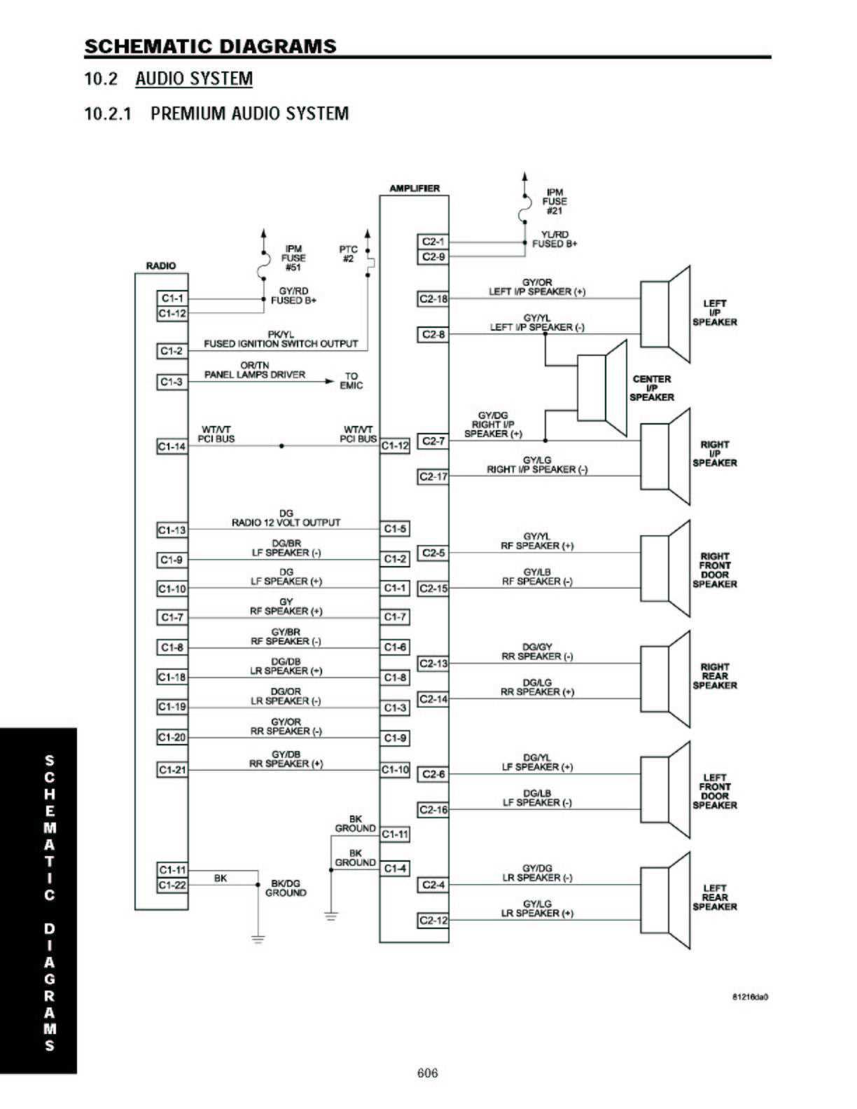 07 dodge ram radio wiring diagram