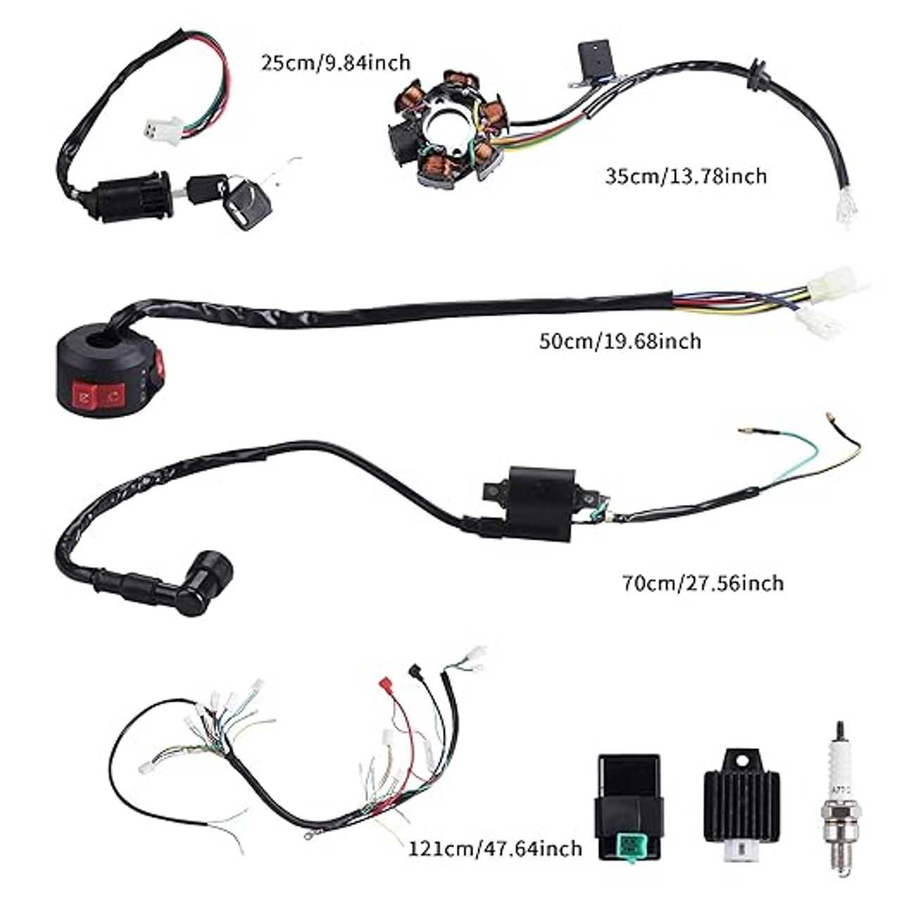 110cc quad bike wiring diagram