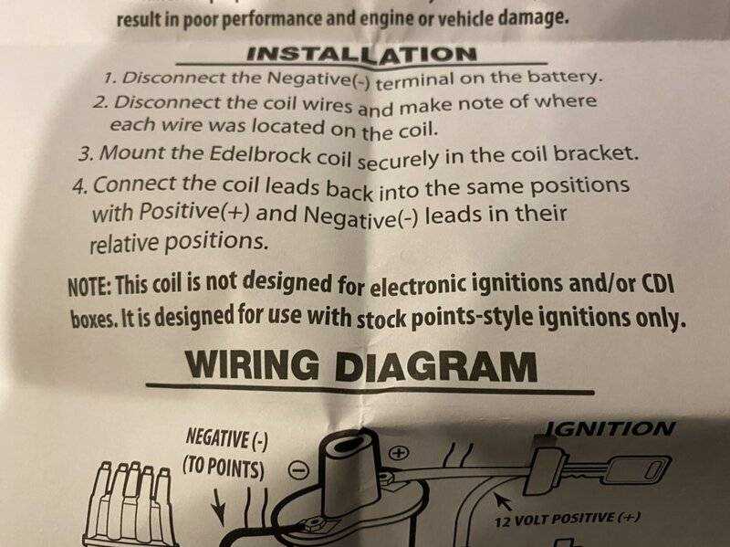 12 volt coil wiring diagram