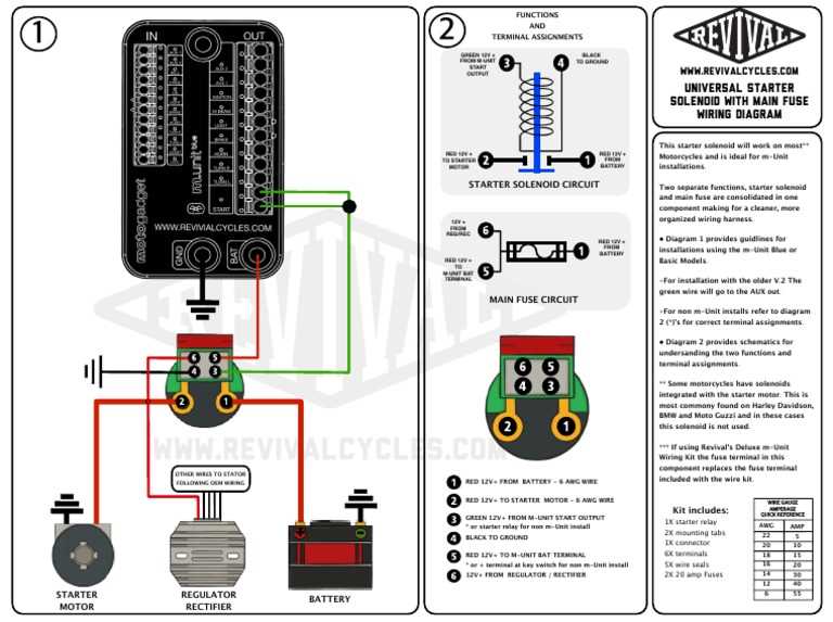 12 volt starter solenoid wiring diagram