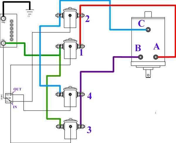 12 volt winch wiring diagram