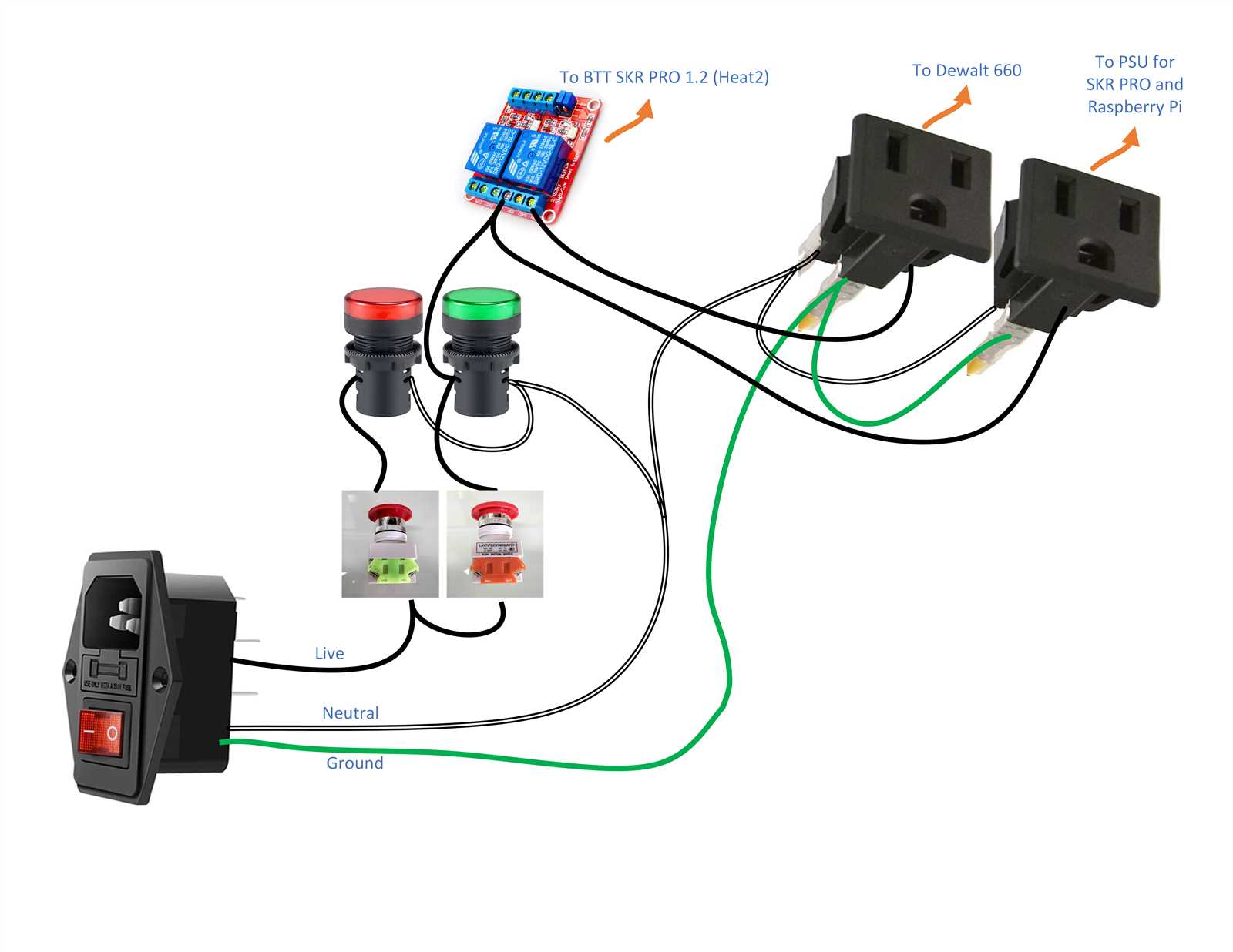 120v plug wiring diagram