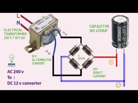 120v to 12v transformer wiring diagram