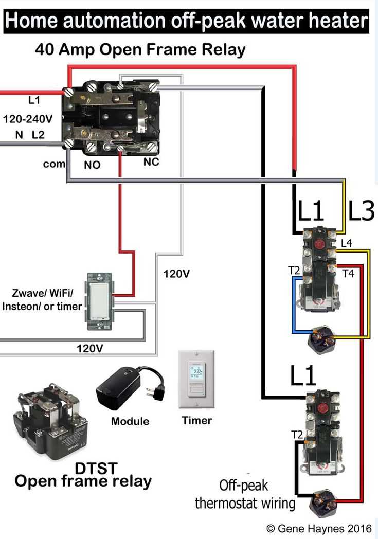 120v relay wiring diagram