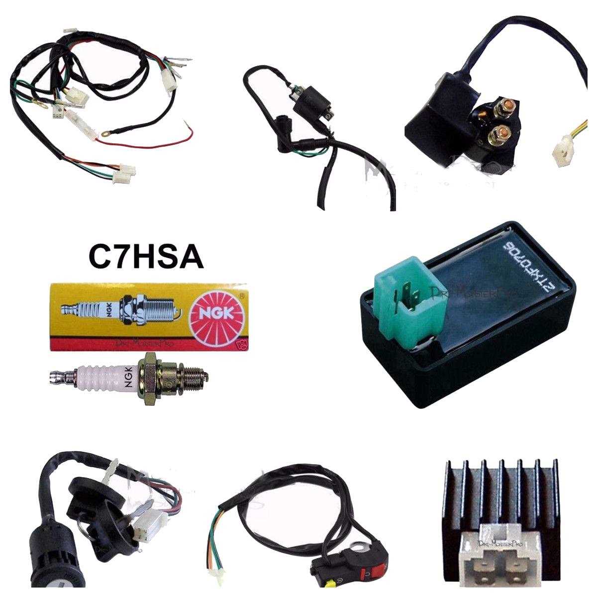 125cc wiring harness diagram