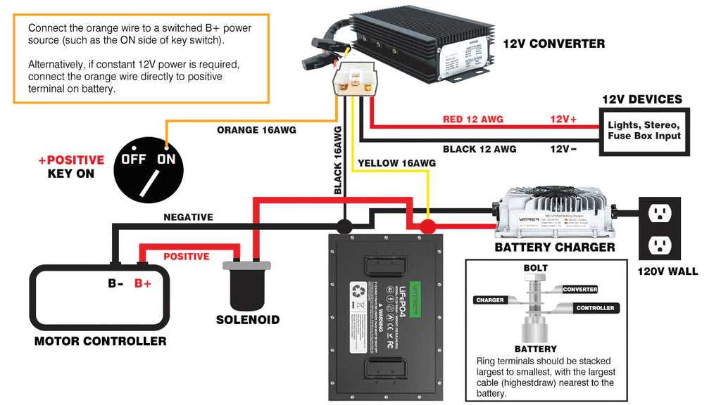 12v battery wiring diagram