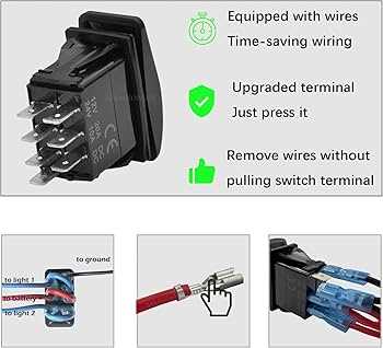 12v 6 pin rocker switch wiring diagram