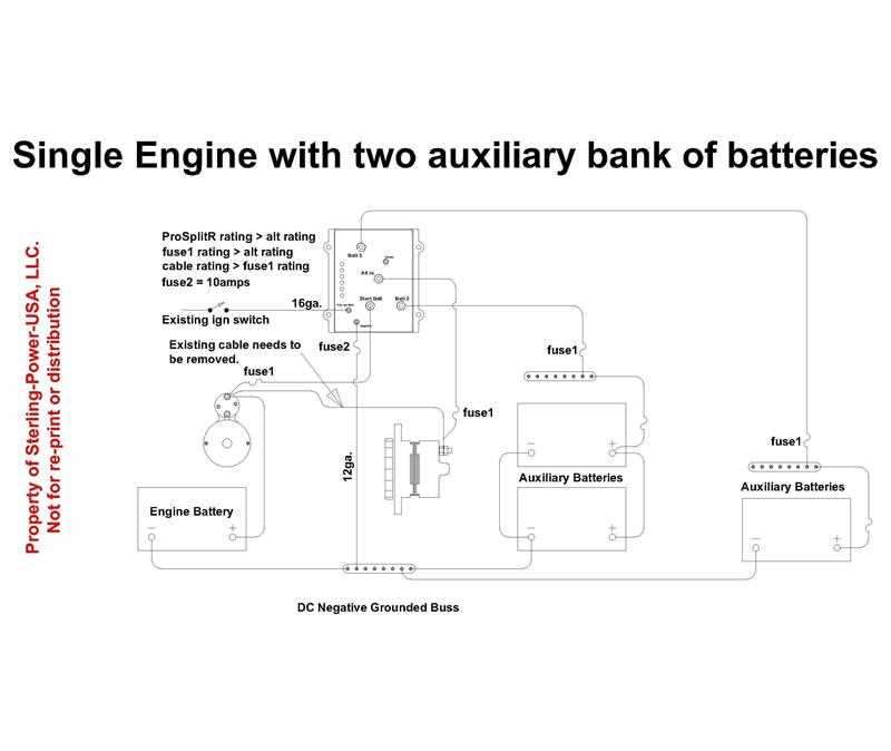 12v battery isolator wiring diagram