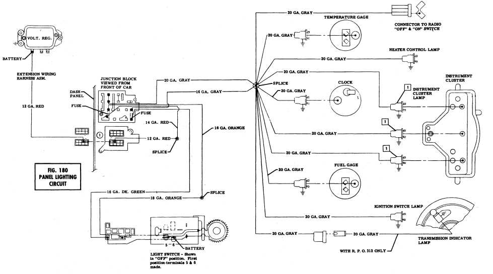 1962 impala wiring diagram