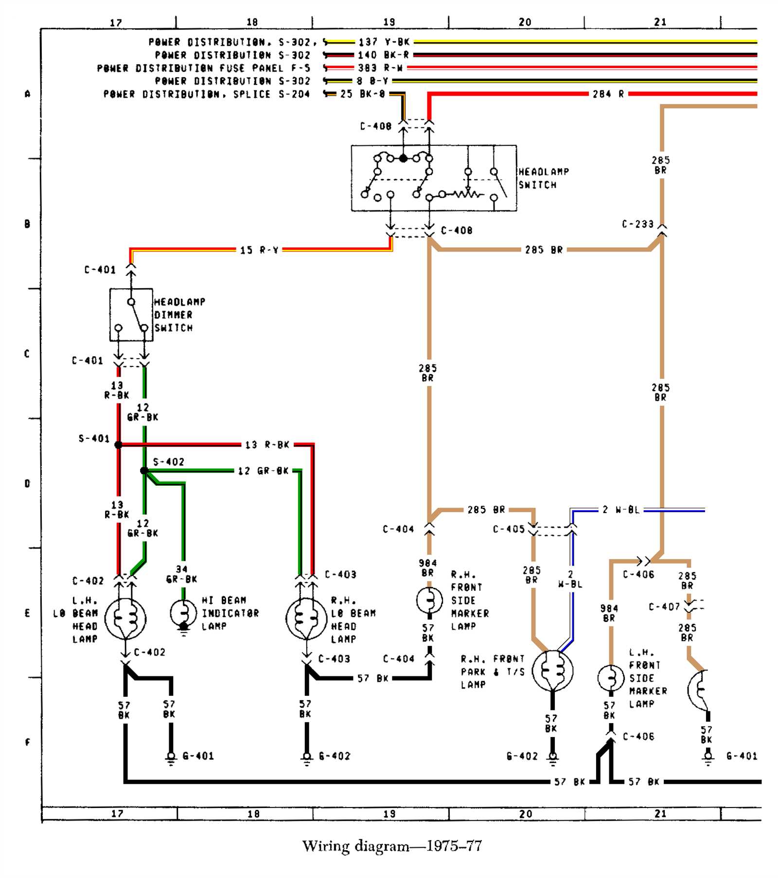 1972 ford f100 ignition switch wiring diagram