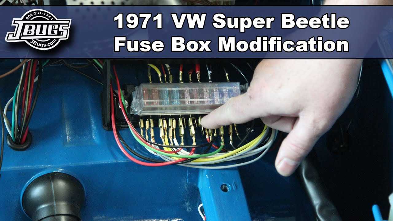 1973 vw beetle wiring diagram