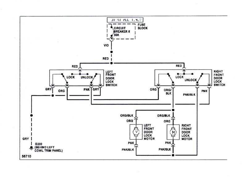 1987 jeep entire wiring diagram