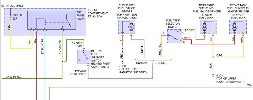 1995 f150 fuel pump wiring diagram