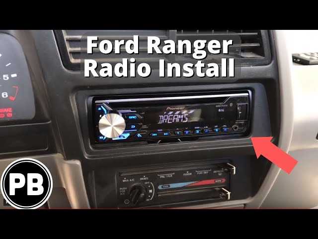 1996 ford ranger radio wiring diagram