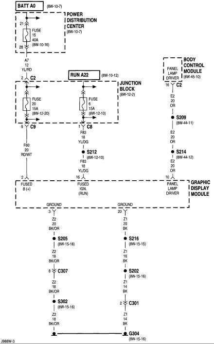 1996 jeep cherokee stereo wiring diagram