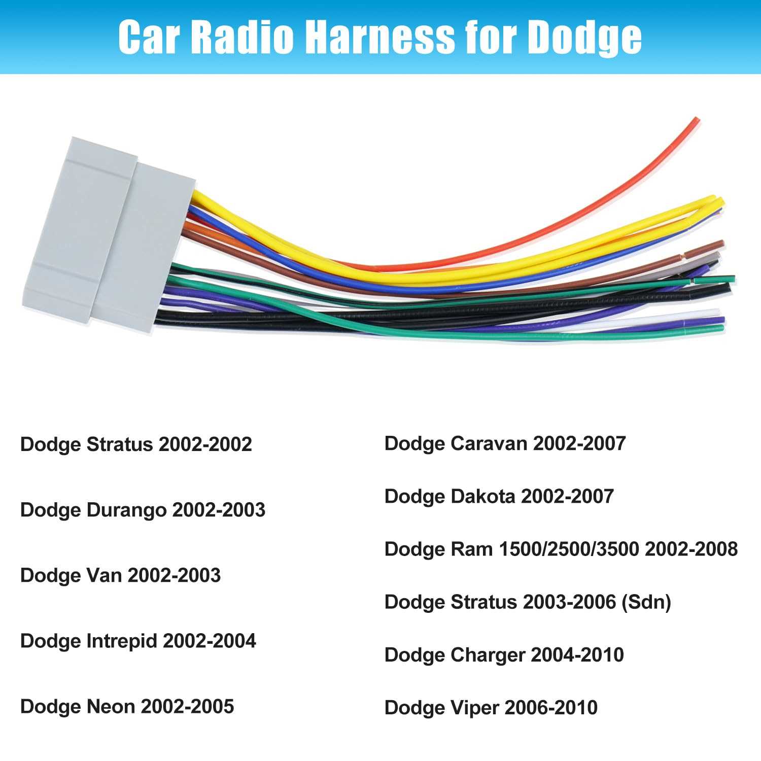 1997 dodge dakota radio wiring diagram