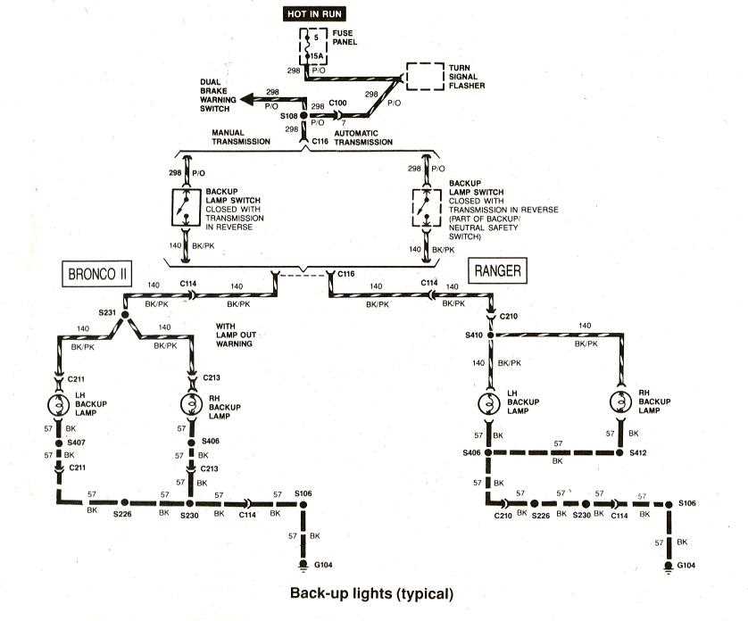 1998 ford ranger stereo wiring diagram