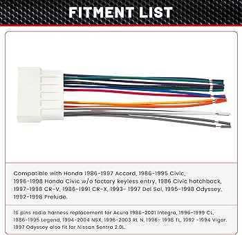 1998 honda civic stereo wiring diagram