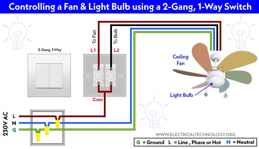 2 position switch wiring diagram