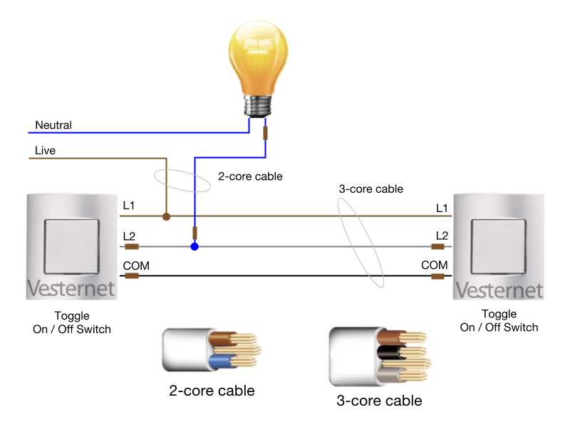 2 position toggle switch wiring diagram