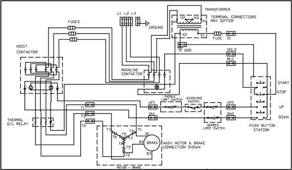 2 post lift wiring diagram