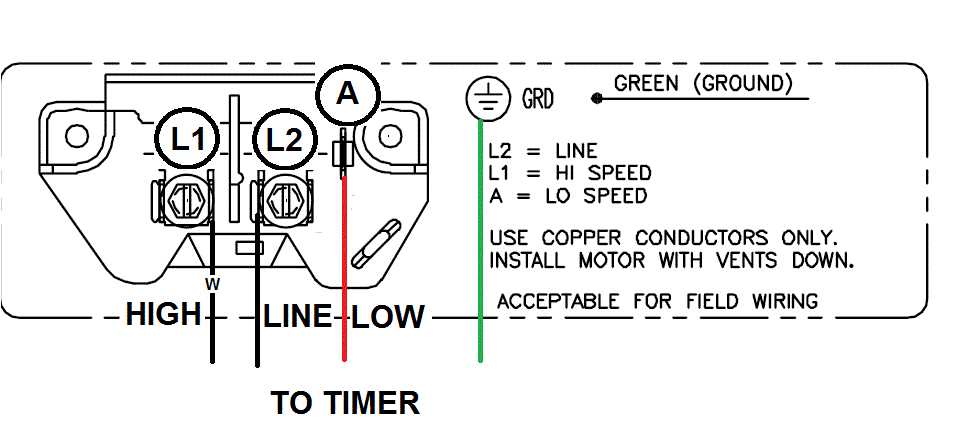 2 speed electric motor wiring diagram