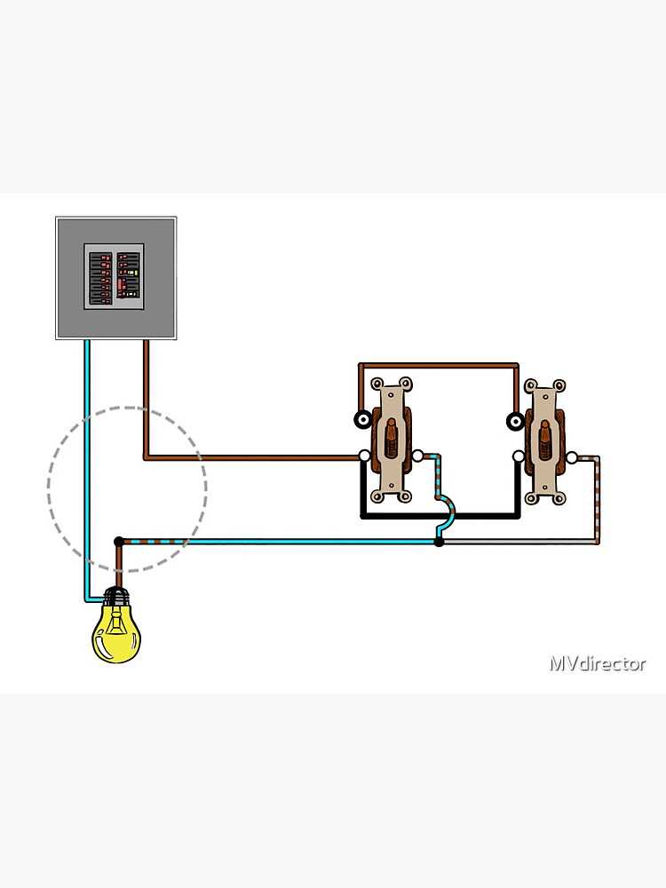 2 way switch wiring diagram