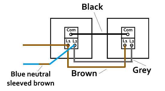 2 way switch wiring diagram