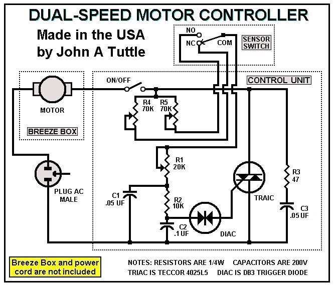 2 speed electric motor wiring diagram