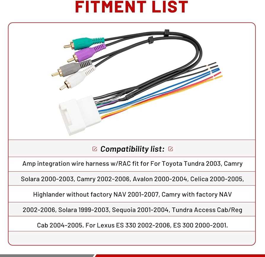 2000 toyota tundra radio wiring diagram