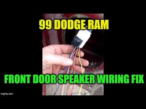 2000 dodge ram 1500 radio wiring diagram