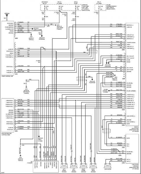 2000 ford expedition radio wiring diagram