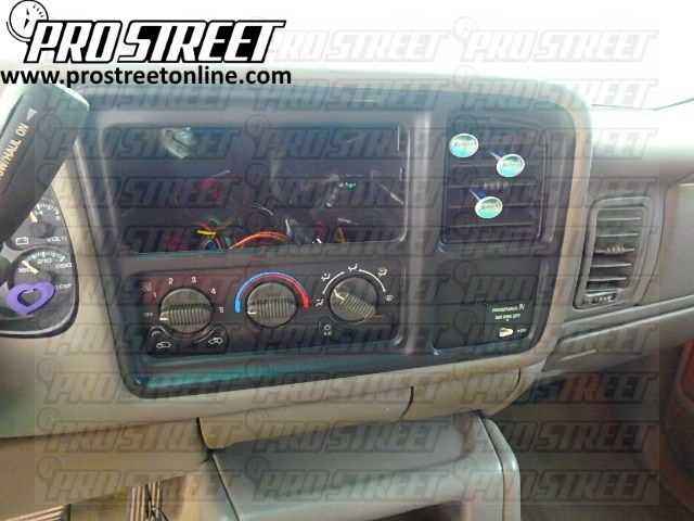 2001 chevy silverado stereo wiring diagram color code