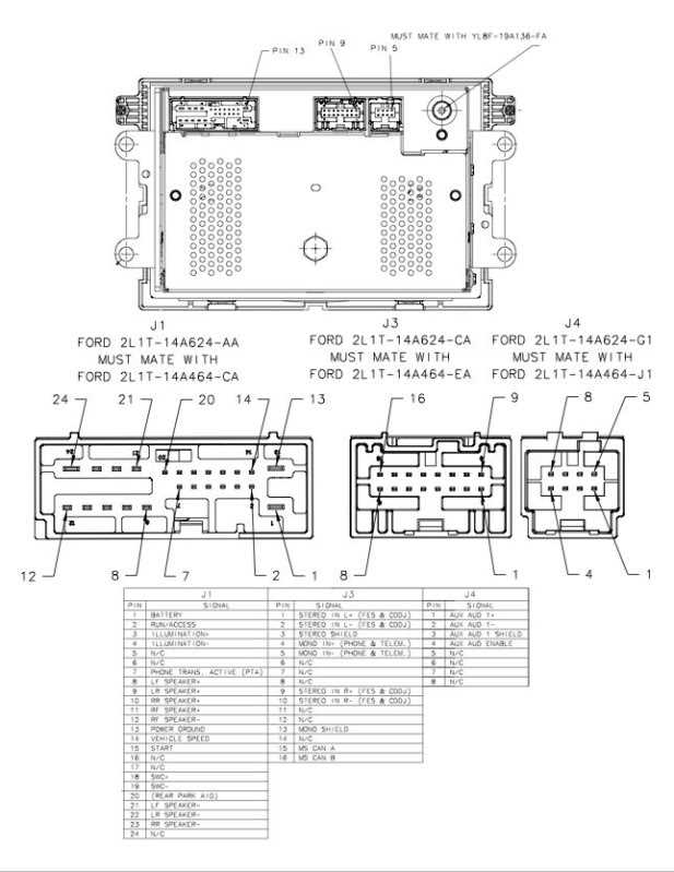 2001 ford ranger radio wiring diagram