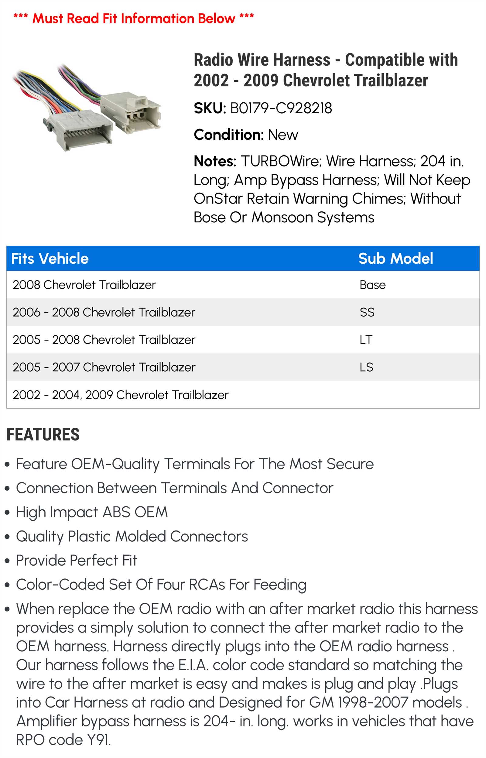 2003 chevy trailblazer radio wiring diagram