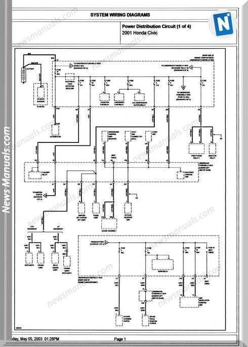 2003 honda civic stereo wiring diagram