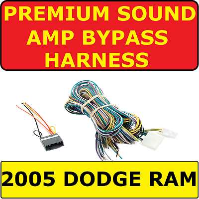 2004 dodge ram radio wiring diagram