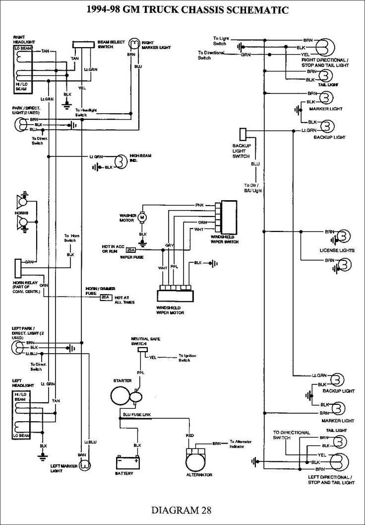 2004 silverado tail light wiring diagram