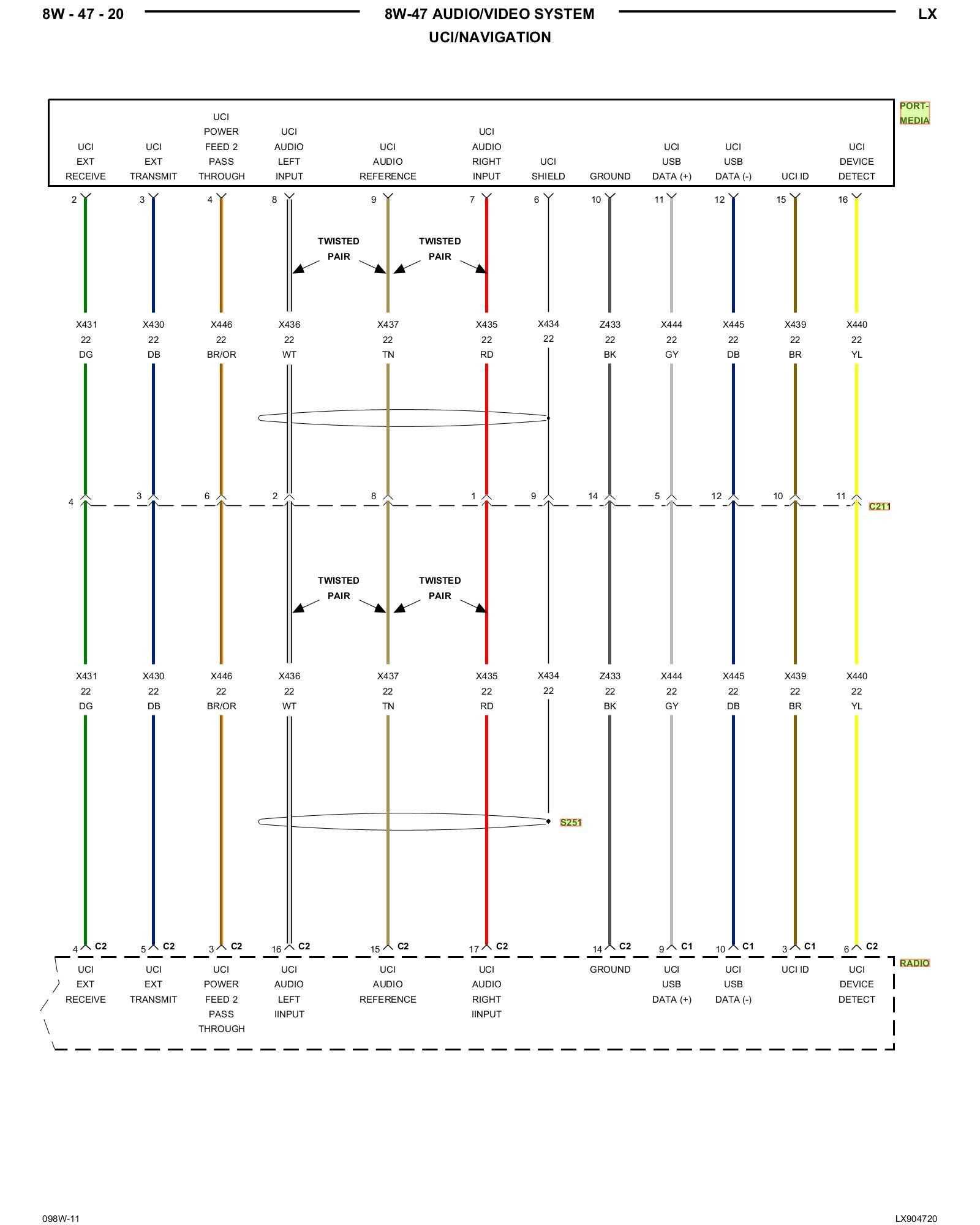 2005 dodge durango stereo wiring diagram