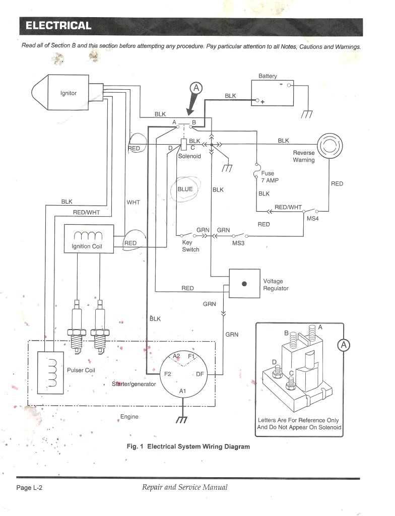 2005 ezgo txt 36 volt wiring diagram