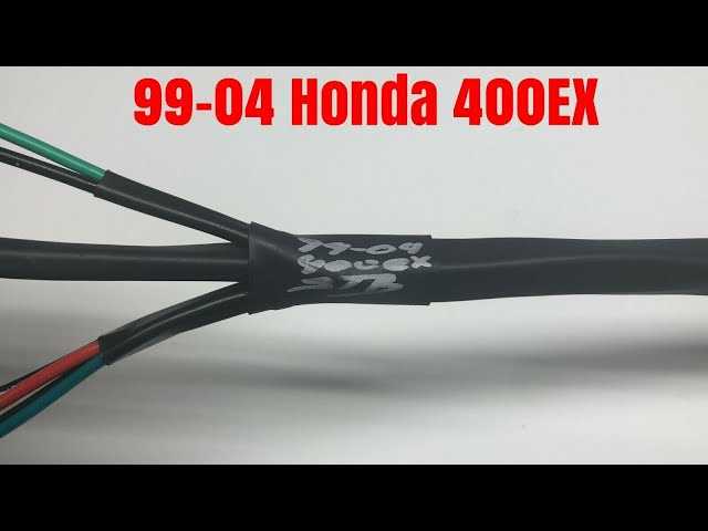 2005 honda 400ex wiring diagram