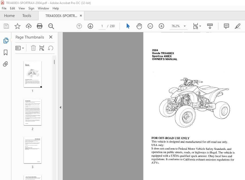 2005 honda 400ex wiring diagram