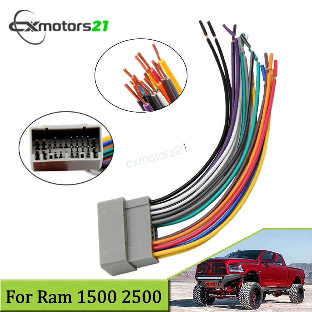 2006 dodge ram stereo wiring harness diagram