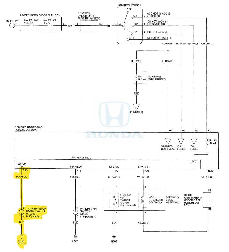 2006 honda odyssey wiring diagram