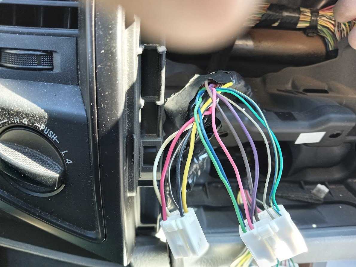 2006 toyota tacoma radio wiring diagram