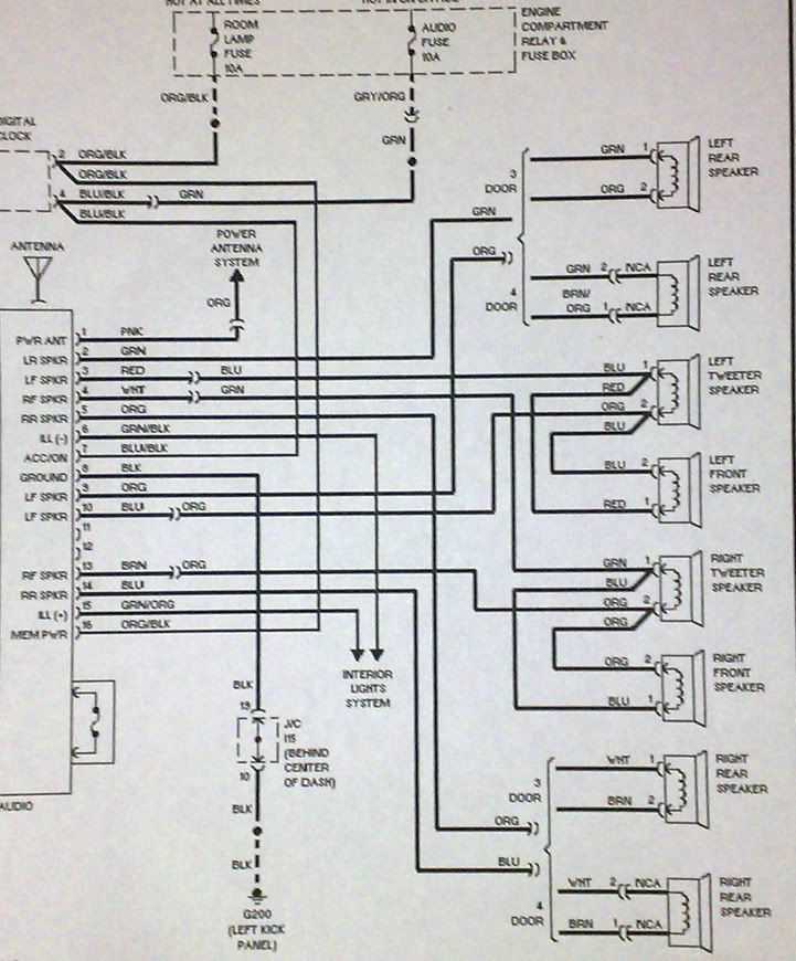 2006 pontiac grand prix radio wiring diagram