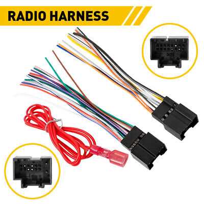 2007 chevy silverado radio wiring harness diagram