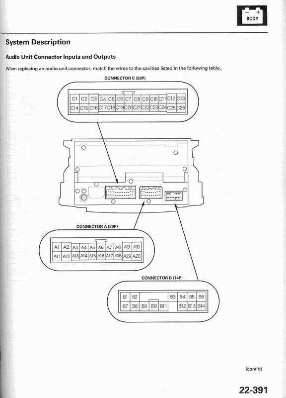 2007 acura tl radio wiring diagram